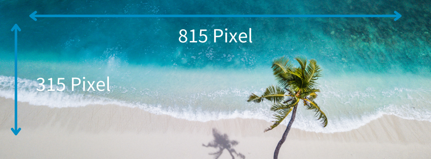 Facebook Titelbild Desktop 815 x 315 Pixel