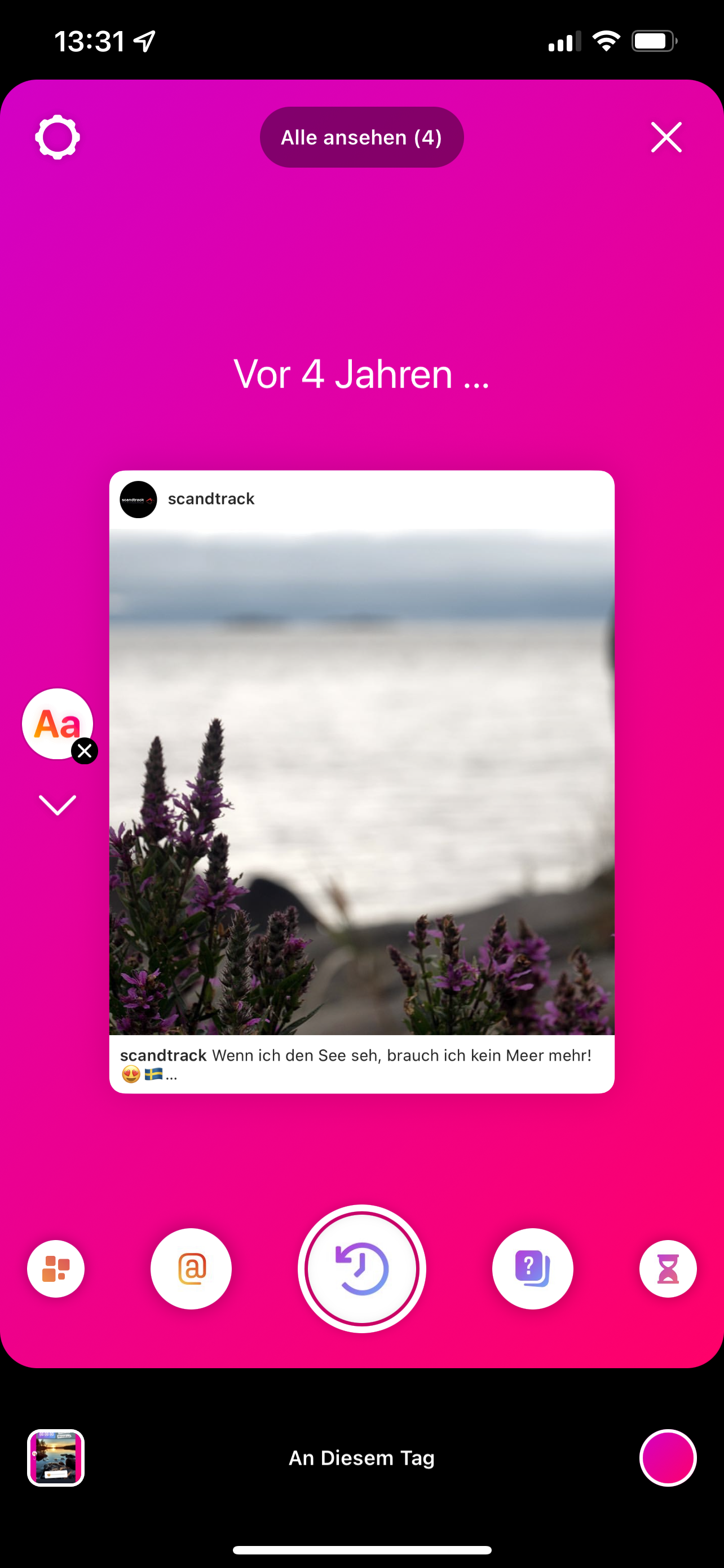 Instagram Story Funktionen Gestalten