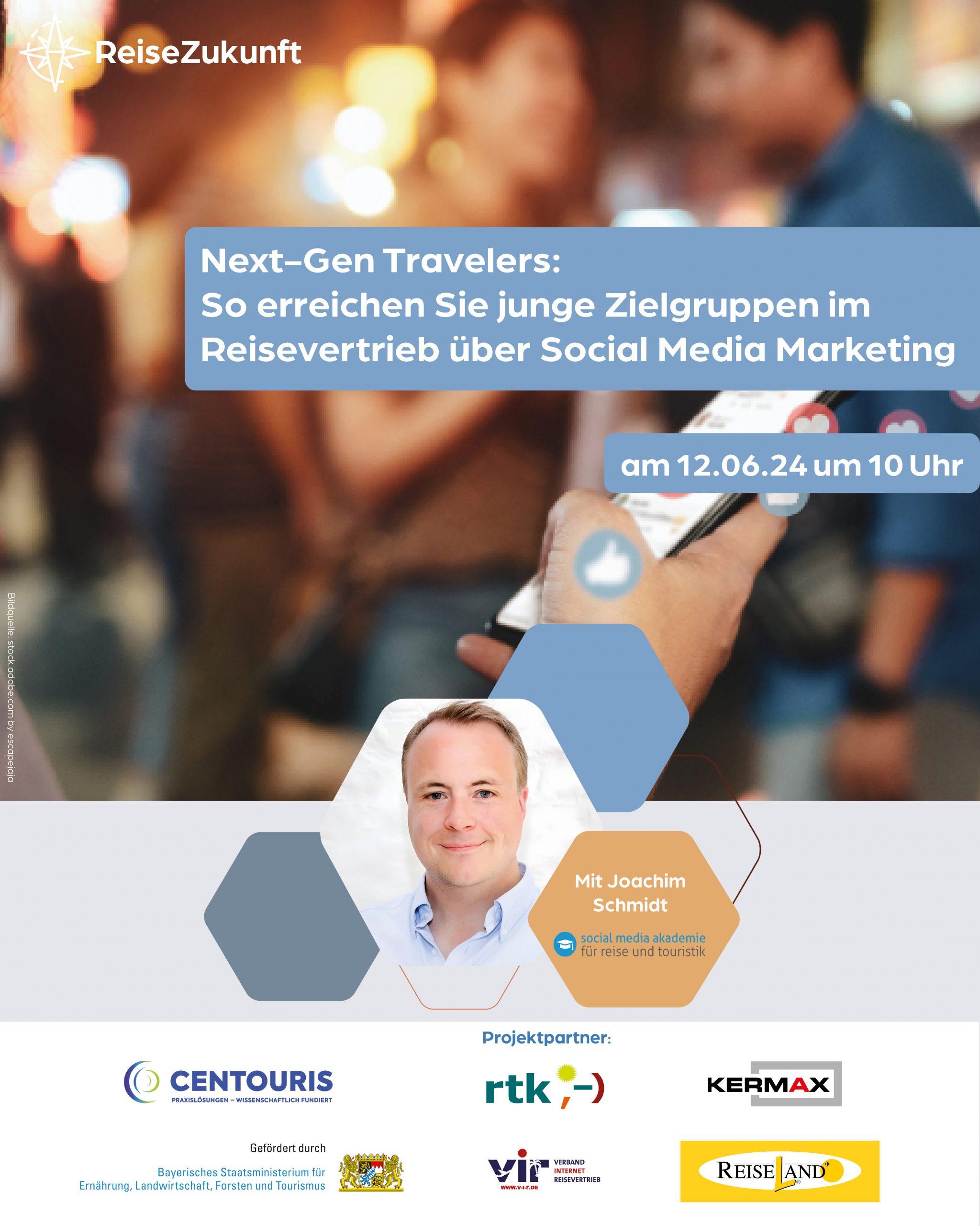 Next-Gen Travelers: So erreichen Sie junge Zielgruppen im Reisevertrieb über Social Media Marketing.